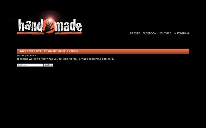 Screenshot of handmade-rock.de