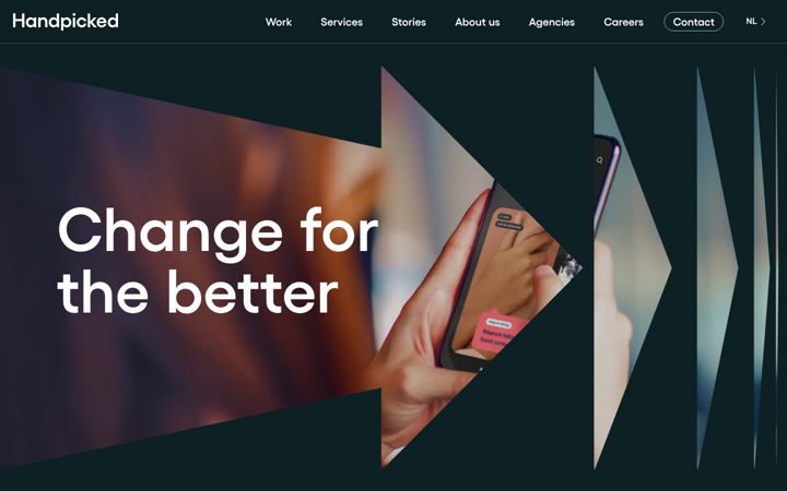 Screenshot of handpickedagencies.com