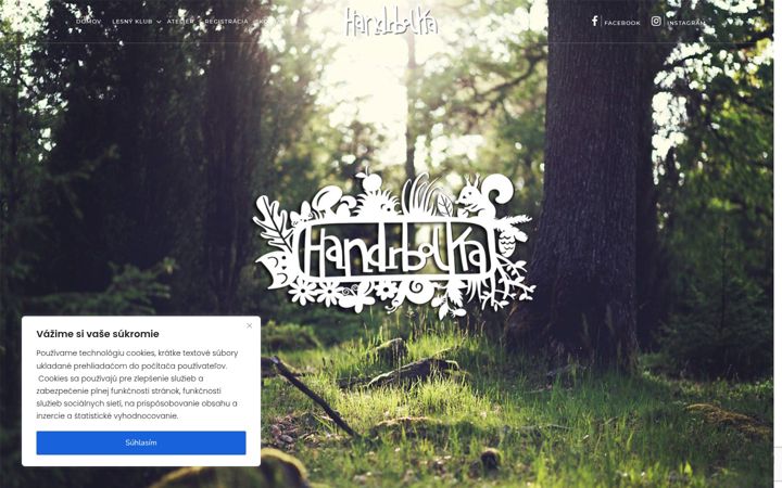 Screenshot of handrbolka.sk
