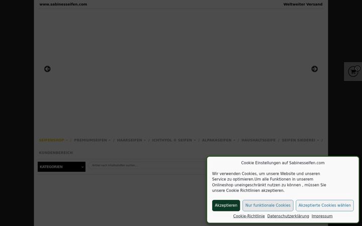 Screenshot of handseife.at