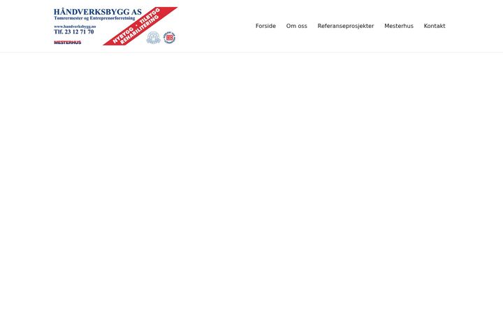 Screenshot of handverksbygg.no