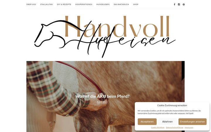 Screenshot of handvollhufeisen.de