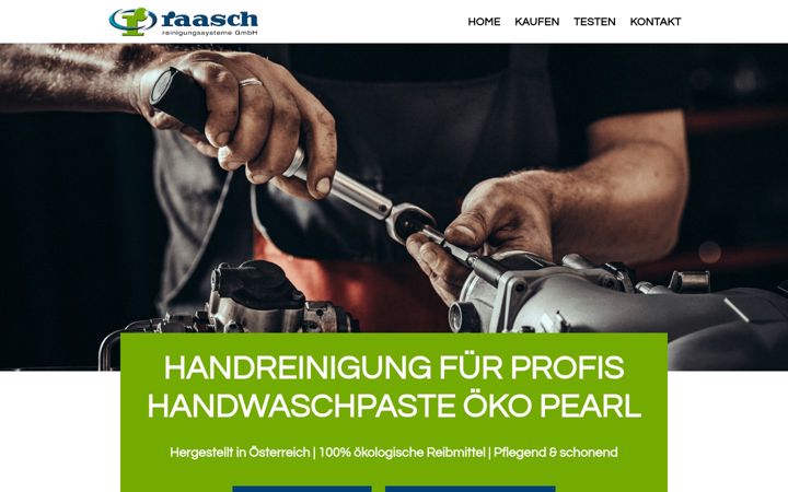 Screenshot of handwaschpaste.at
