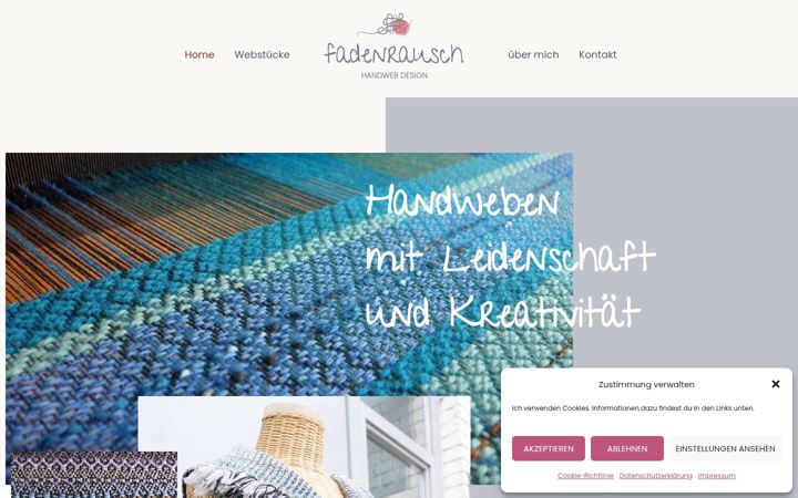 Screenshot of handwebdesign.de