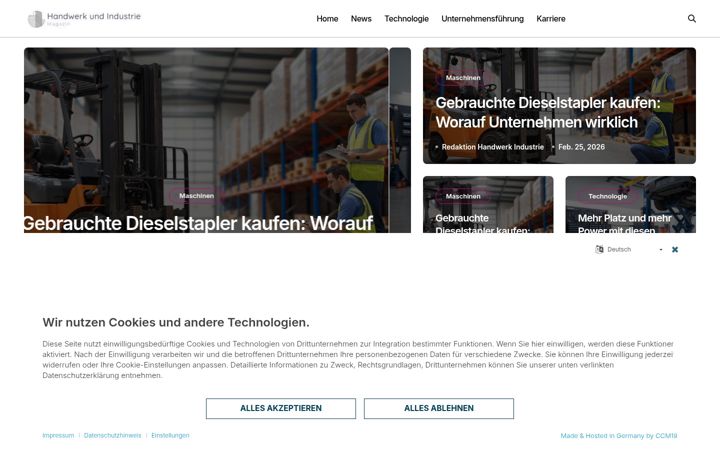 Screenshot of handwerk-und-industrie.de