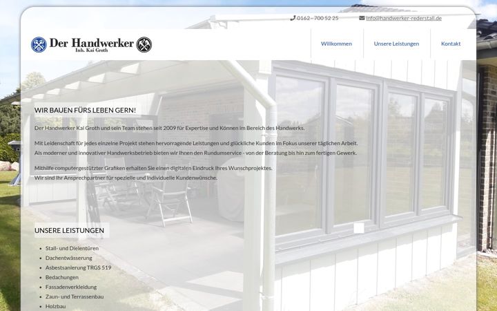 Screenshot ta' handwerker-rederstall.de