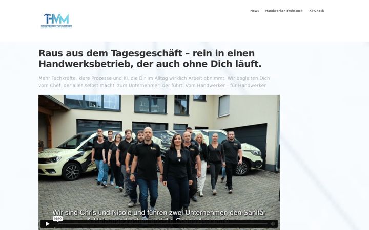 Screenshot ta' handwerker-von-morgen.de