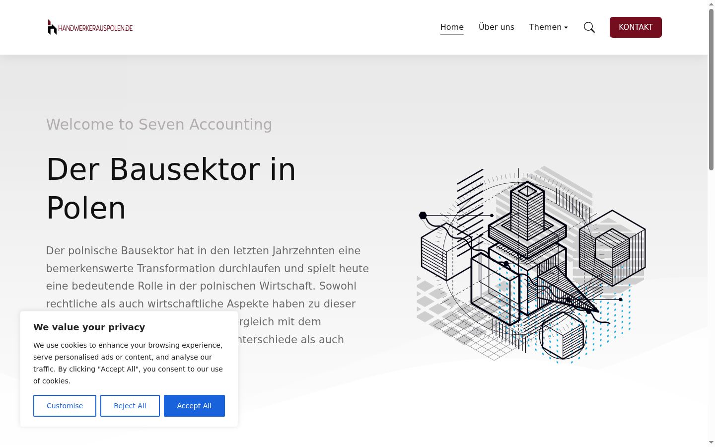 Screenshot tal-banner tal-kunsens muri qabel kwalunkwe interazzjoni