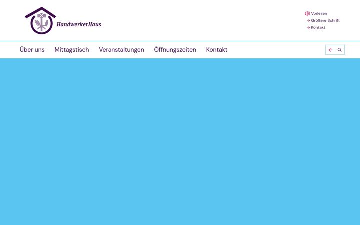 Screenshot of handwerkerhaus-husum.de