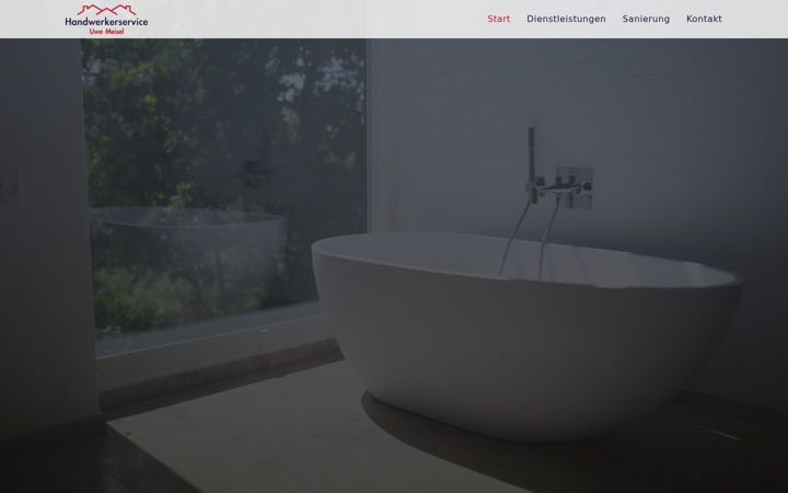 Screenshot of handwerkerservice-meisel.de