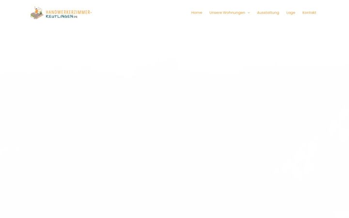 Screenshot ta' handwerkerzimmer-reutlingen.de