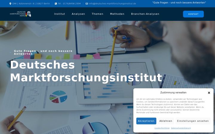 Screenshot of handwerksinstitut.de