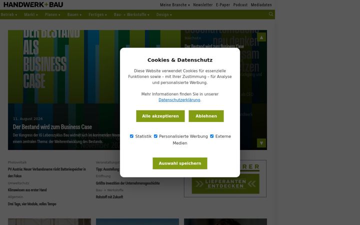 Screenshot of handwerkundbau.at