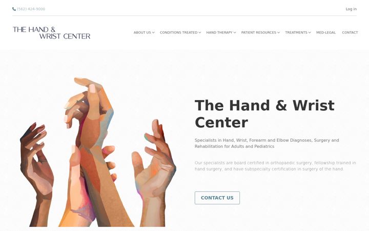 Screenshot of handwrist.com