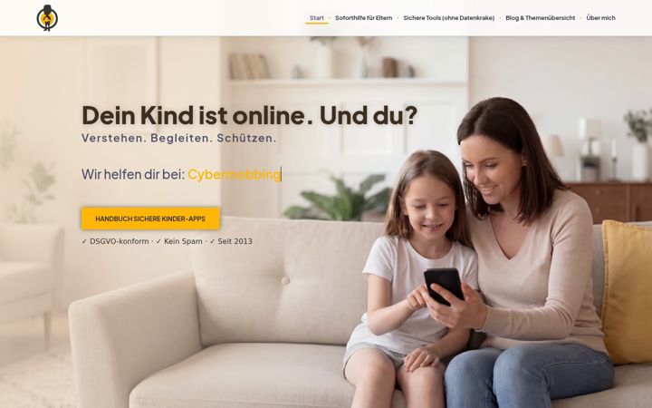 Screenshot of handy-kids.online