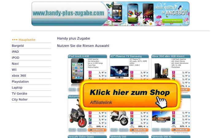 Screenshot of handy-plus-zugabe.com
