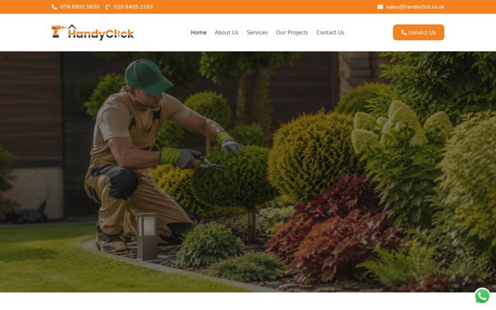 Screenshot of handyclick.co.uk