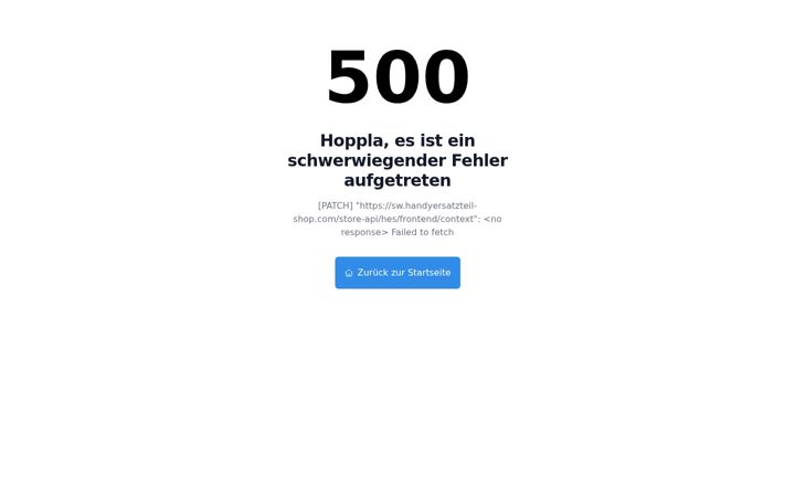 Screenshot of handyersatzteil-shop.com