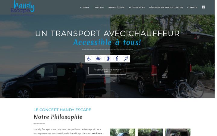 Screenshot of handyescape.com