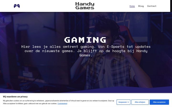 Screenshot of handygames.nl