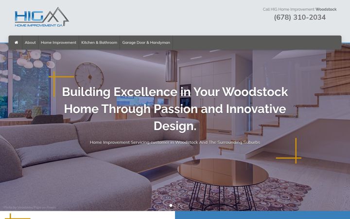 Screenshot of handyman-woodstock.com