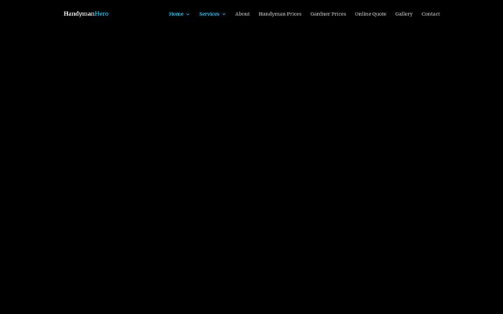 Screenshot of handymanhero.co.uk