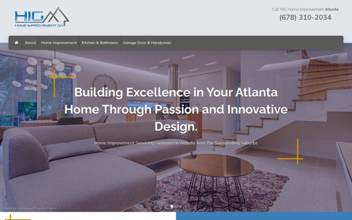 Screenshot of handymaninatlanta.net