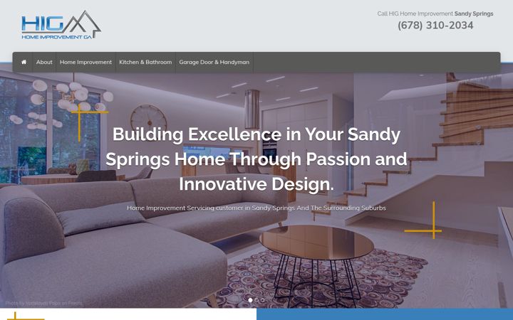 Screenshot of handymansandysprings.com