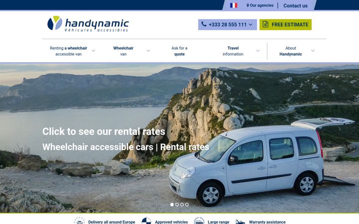Screenshot of handynamic.com