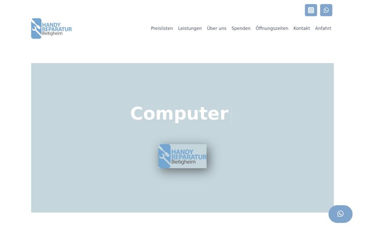 Captura de pantalla de handyreparatur-bietigheim.de