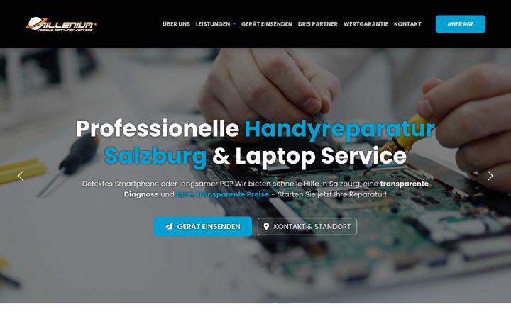 Screenshot of handyshop-salzburg.at