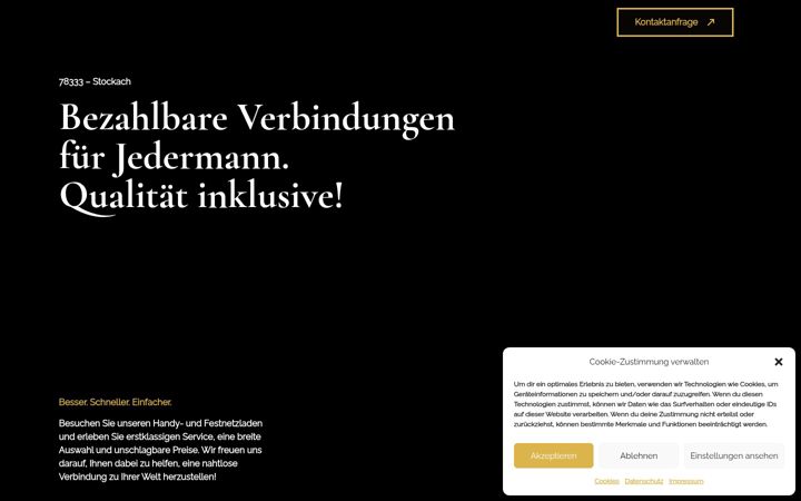 Screenshot of handytarife-bodensee.de