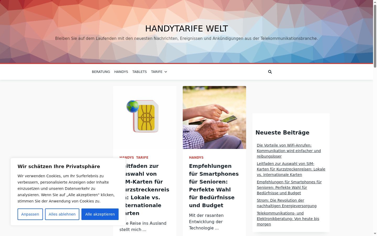 Sutikimo reklamjuostės, rodytos prieš bet kokią sąveiką, ekrano kopija