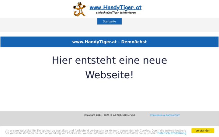 Screenshot of handytiger.at