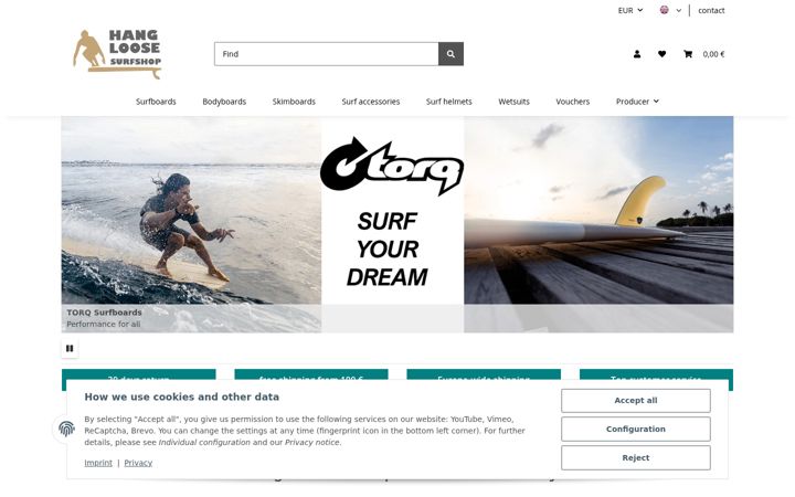 Screenshot of hang-loose-surfshop.com