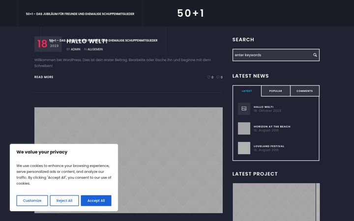 Screenshot ta' hangar-beats.de