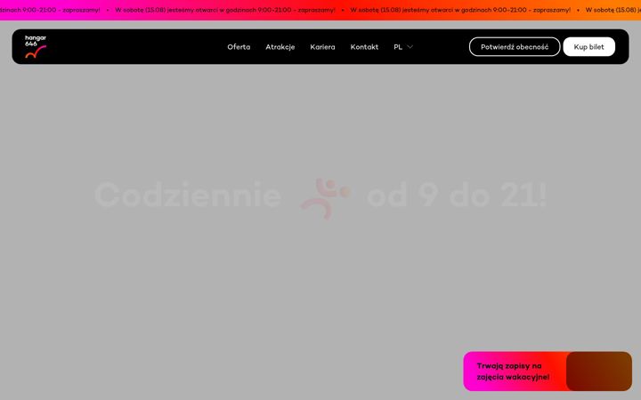 Screenshot of hangar646.pl