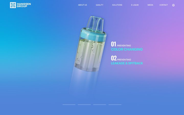 Screenshot of hangsen.com