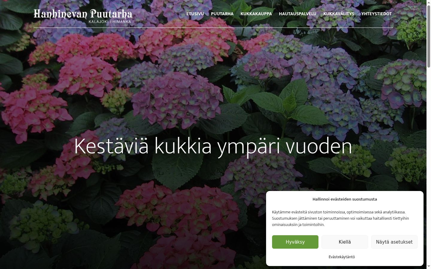 Zrzut ekranu banera zgody wyświetlanego przed jakąkolwiek interakcją