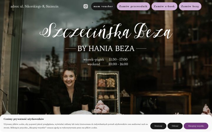 Screenshot of haniabeza.pl