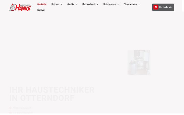Screenshot of hanketechnik.de