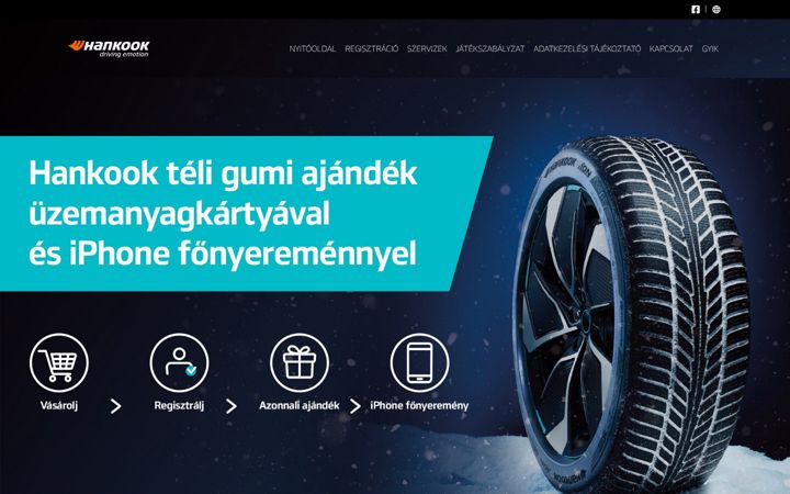Screenshot of hankookpromocio.hu