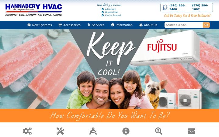 Screenshot of hannabery.com