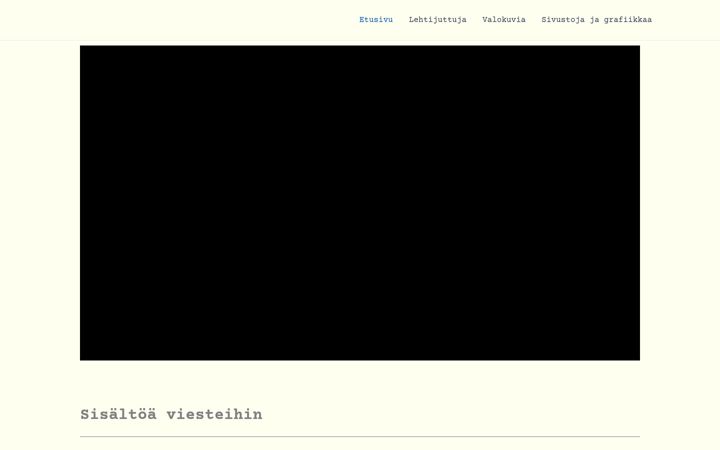 Screenshot of hannamakinen.fi