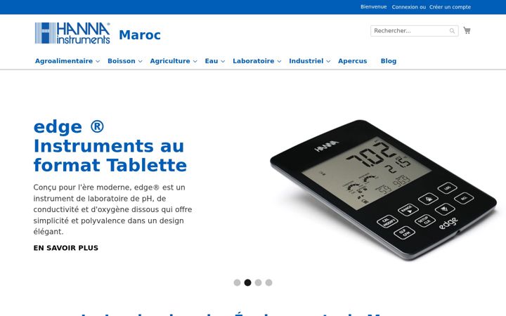 Screenshot of hannamaroc.com