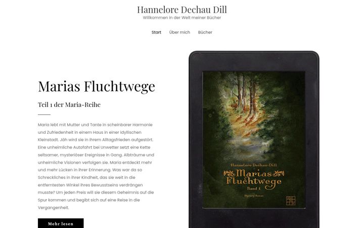Skærmbillede af hannelore-dechau-dill.de