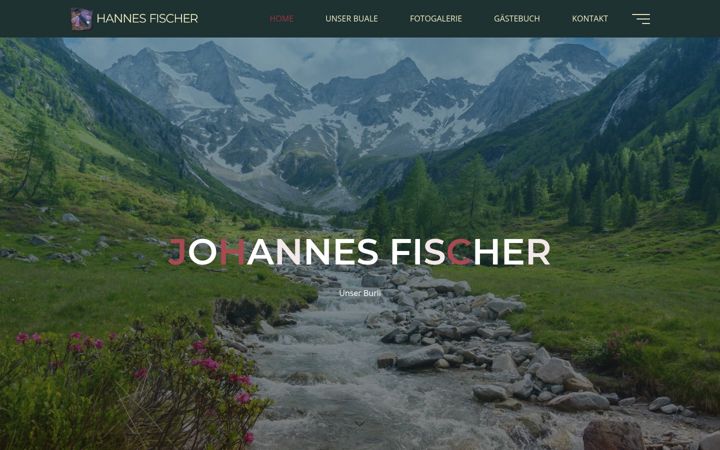 Screenshot of hannes-fischer.at