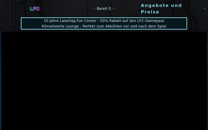 Screenshot von hannover-lasertag.de