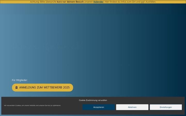 Screenshot von hannover-speakers.de