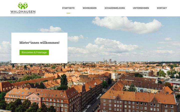 Screenshot of hannover-wgv.de
